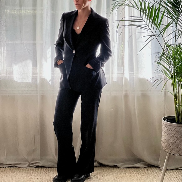 Dolce & Gabbana Black Slim 2 Piece Suit Set - Picture 10 of 16